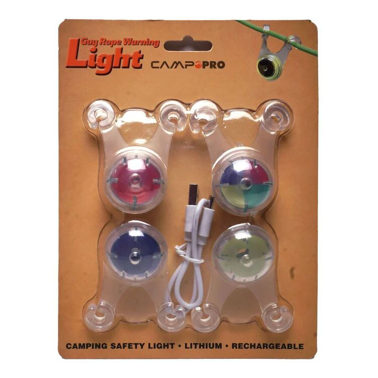 Camp Pro Guy Rope Warning Light