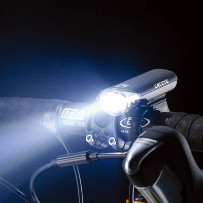 Cateye Light HL-EL135 Front Battery - Image 2