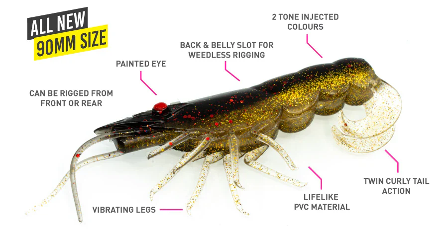 Chasebaits Curly Prawn - Image 7