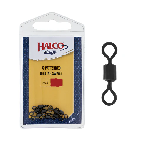 Halco X-Patterned Rolling Swivel