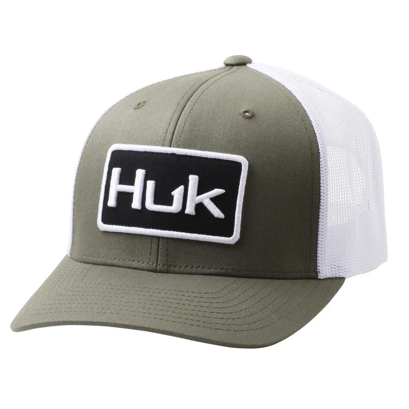 Huk Mens Solid Trucker Hat