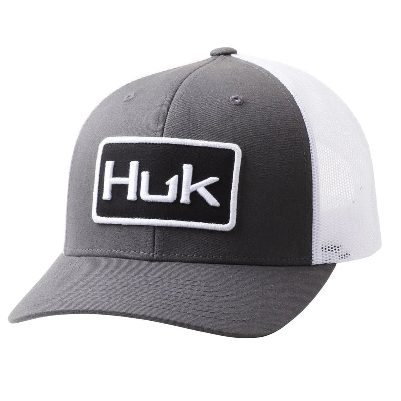 Huk Mens Solid Trucker Hat - Image 3