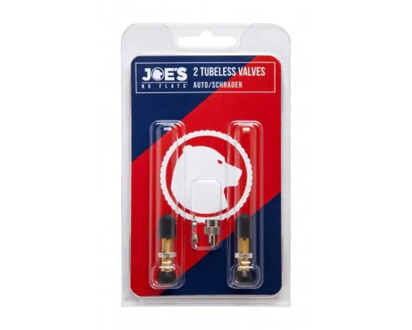 Joes No Flats Tubless Valves Auto/Schrader