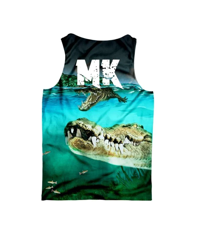 Mad Keen Crocs Singlet - Image 2