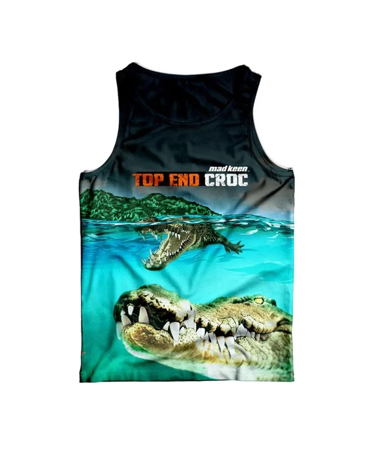 Mad Keen Top End Crocs 22 Singlet