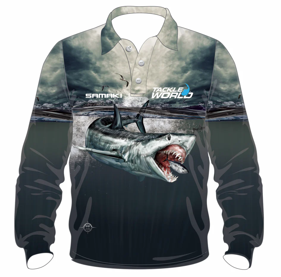 Samaki/TW Mako Shark L/S Shirt