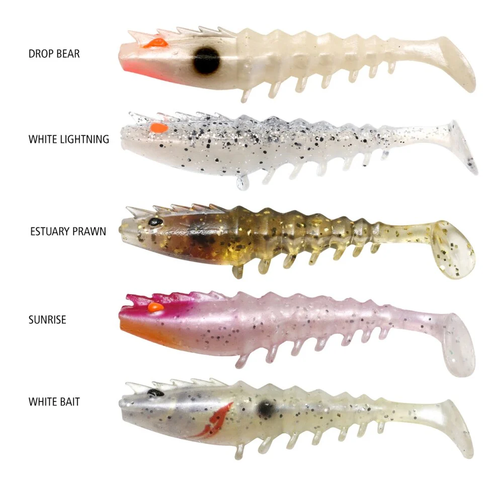 Squidgie Prawn Paddle Tail - Image 2