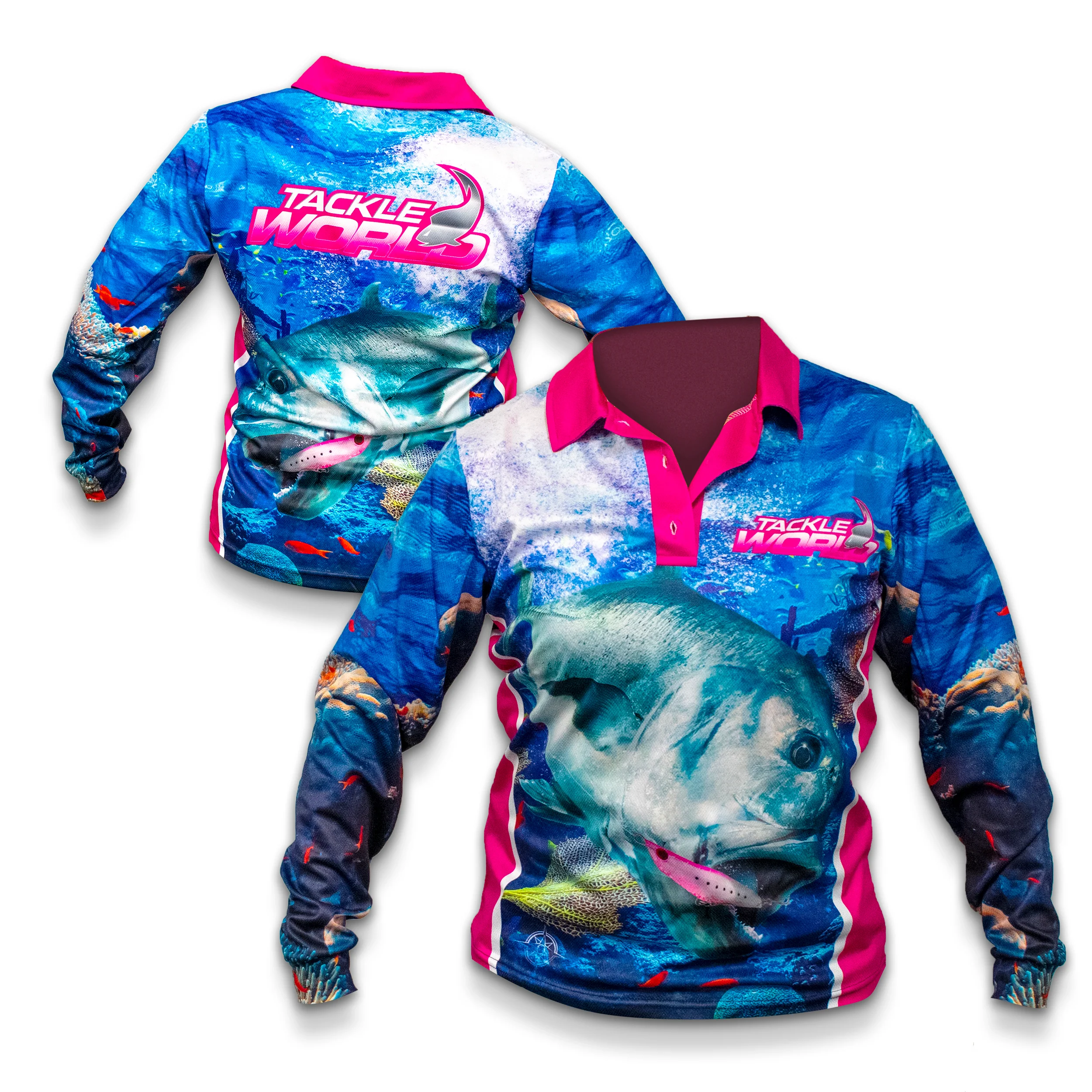 TackleWorld Fishing Shirt Girls GT - Image 3