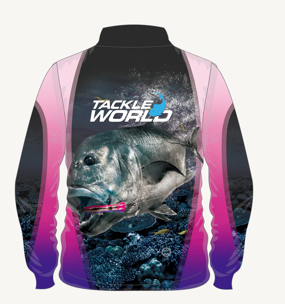TackleWorld Fishing Shirt Girls GT V2 - Image 2