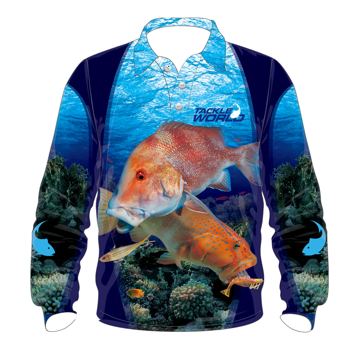 TackleWorld Fishing Shirt Reef Fish