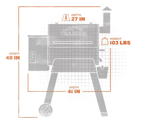 Traeger Pro 22 Pellet Smoker - Image 6